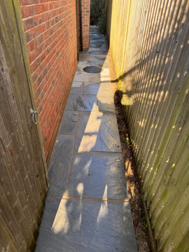Clean side path