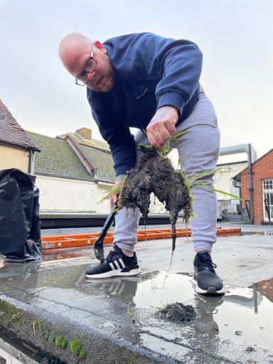 Gutter Blockage Removed